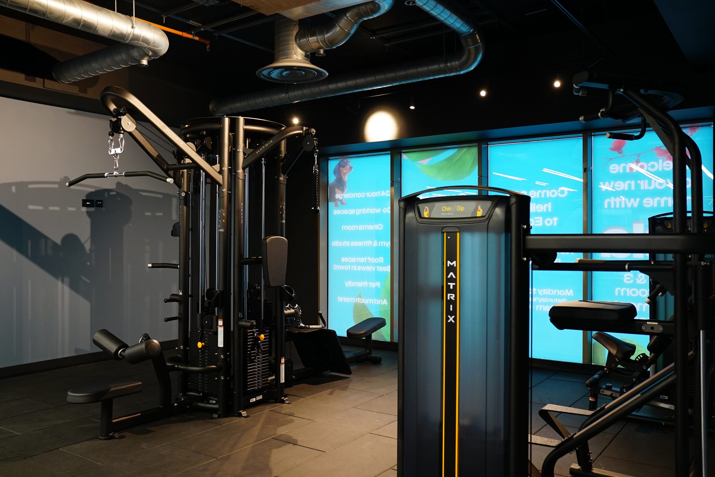 Cardio machines at Eda gym