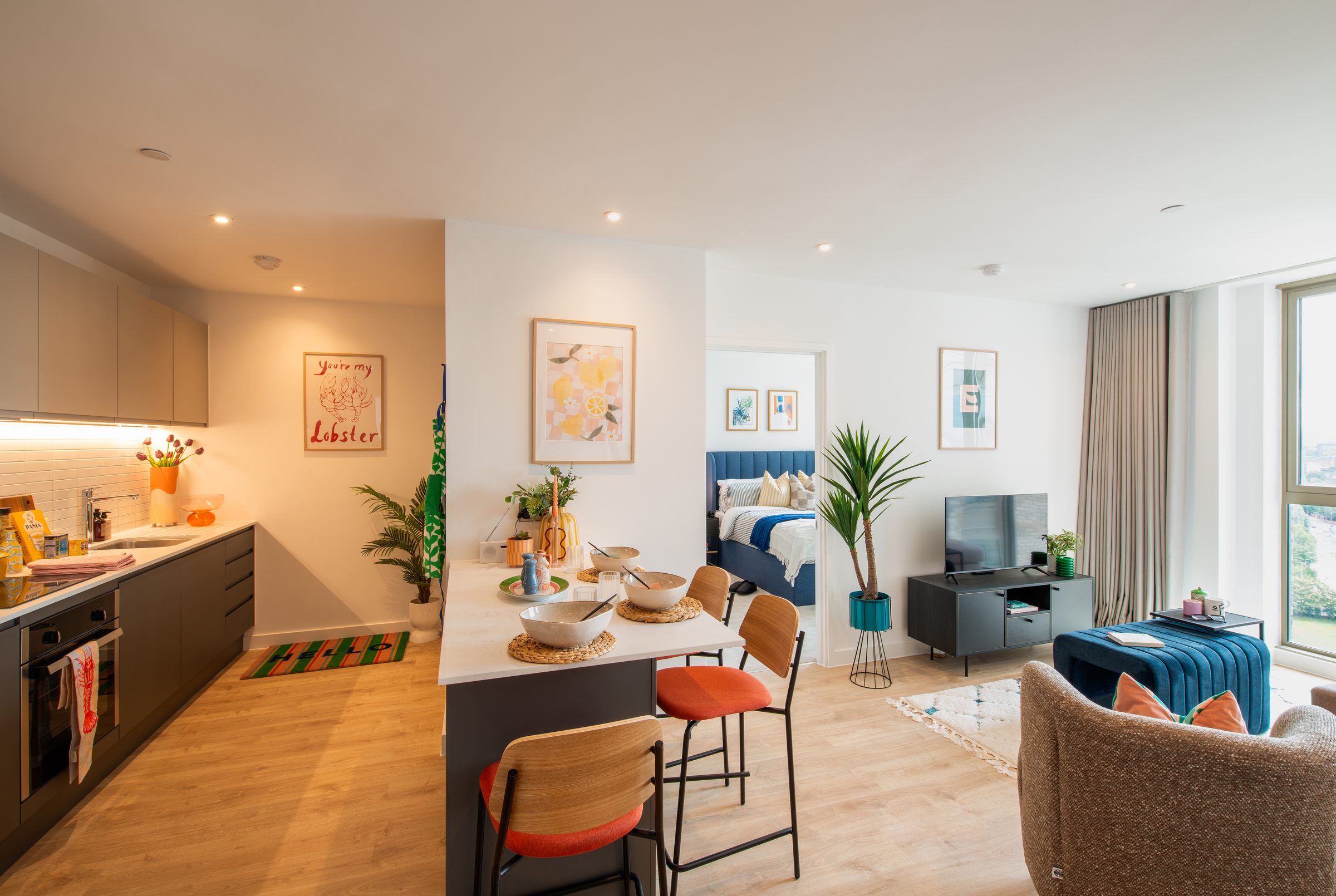 Two bedroom apartment at Eda